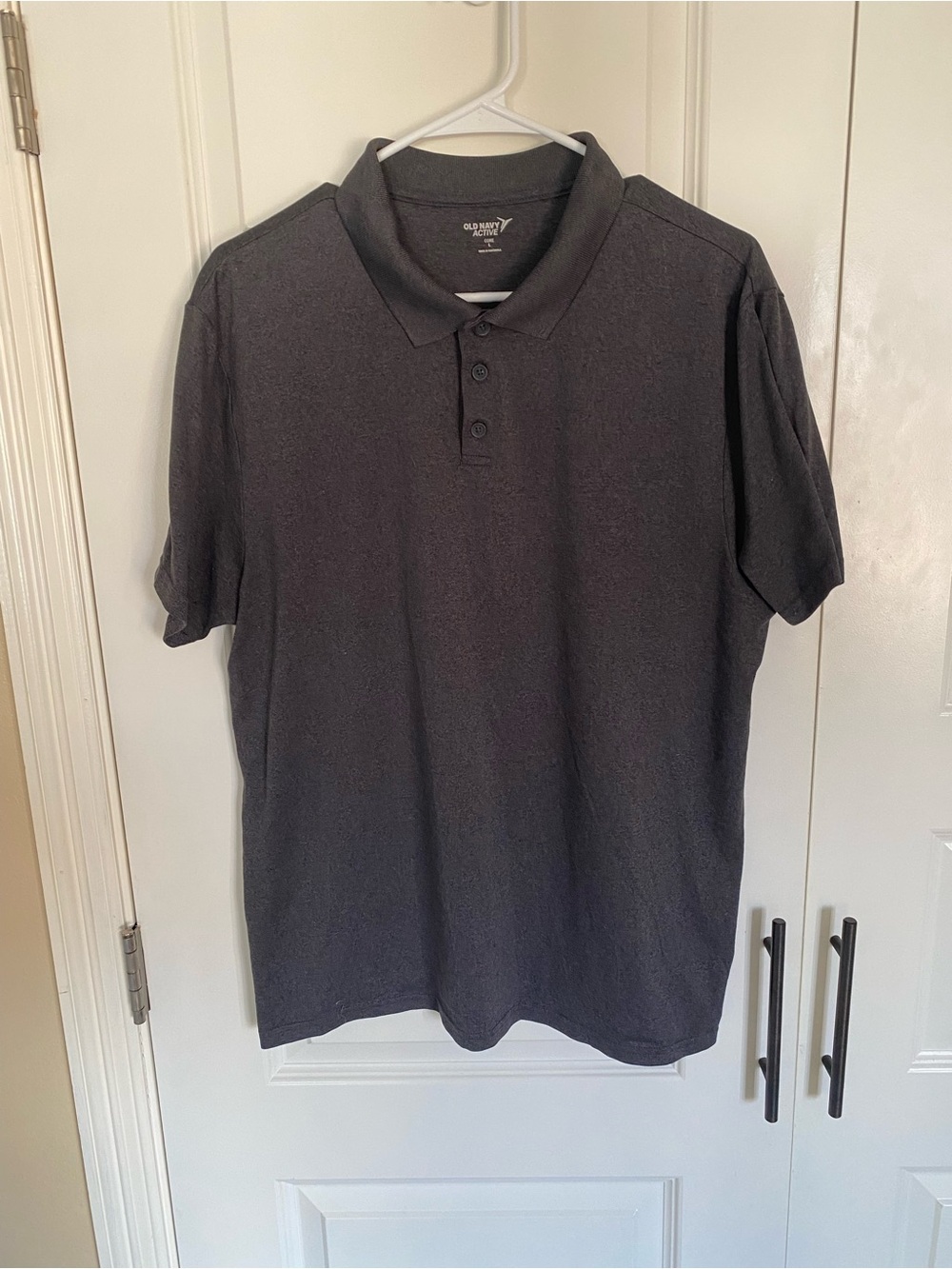 Old Navy Men’s Dark Charcoal Polo Shirt